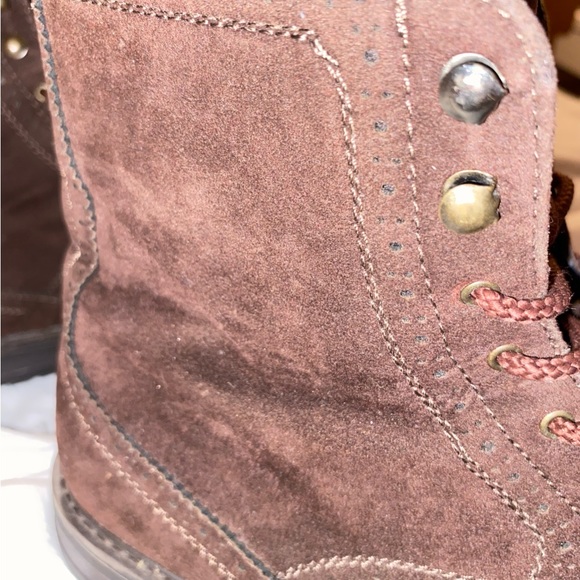 Braveman -Andretti Boots in a size 11, Color: Brown , SUEDE - Picture 6 of 12